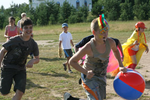Спорт в детском лагере